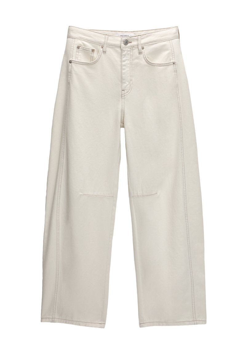 PULL&BEAR Relaxed fit jeans beige