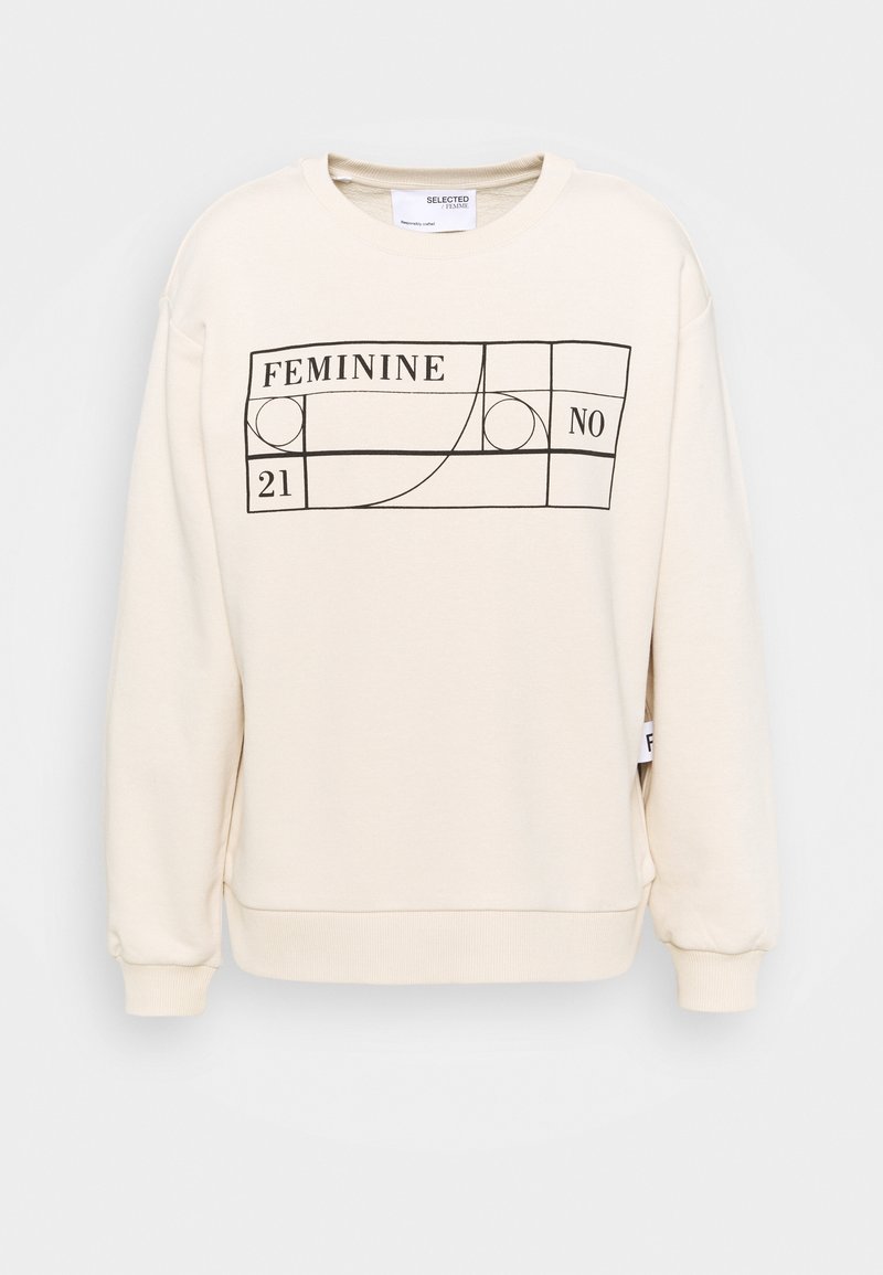 Selected Femme Felpa - off-white