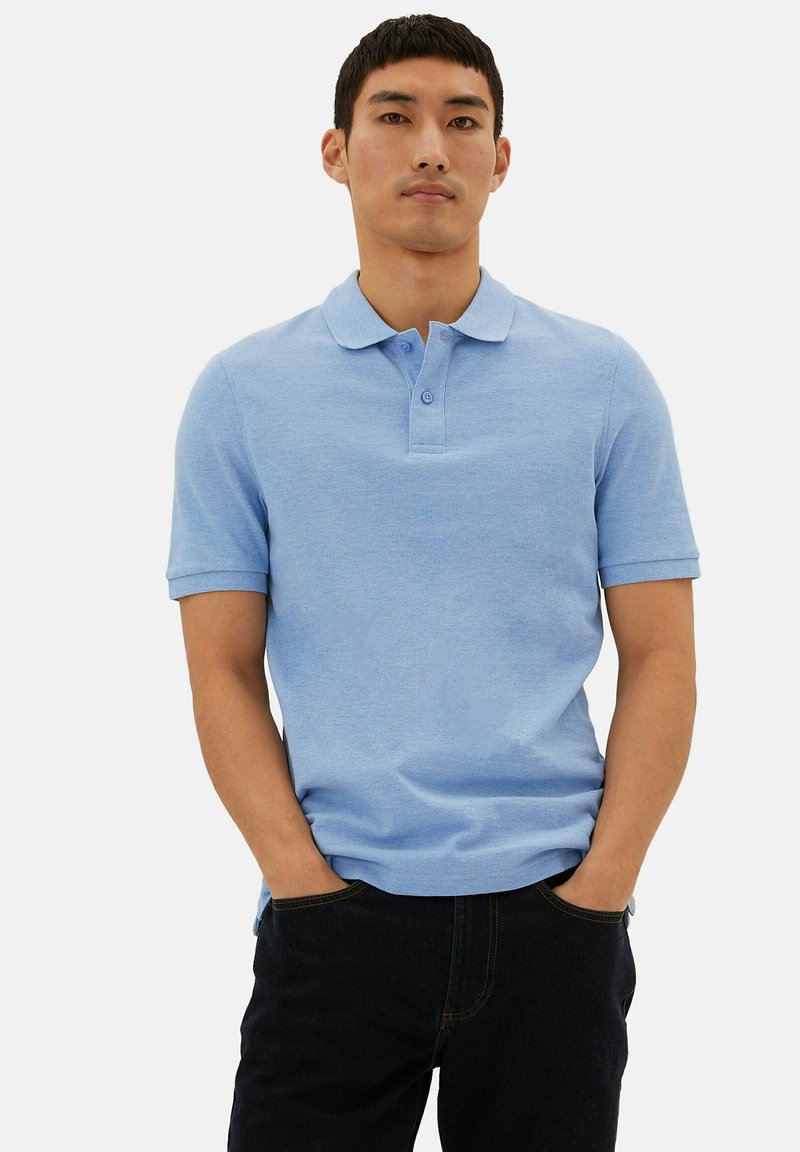 Marks & Spencer SLIM FIT Polo shirt pale blue/light blue Zalando.de