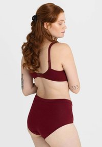 Erlich Textil TAILLEN MIT JOSEPHA - Slip - weinrot