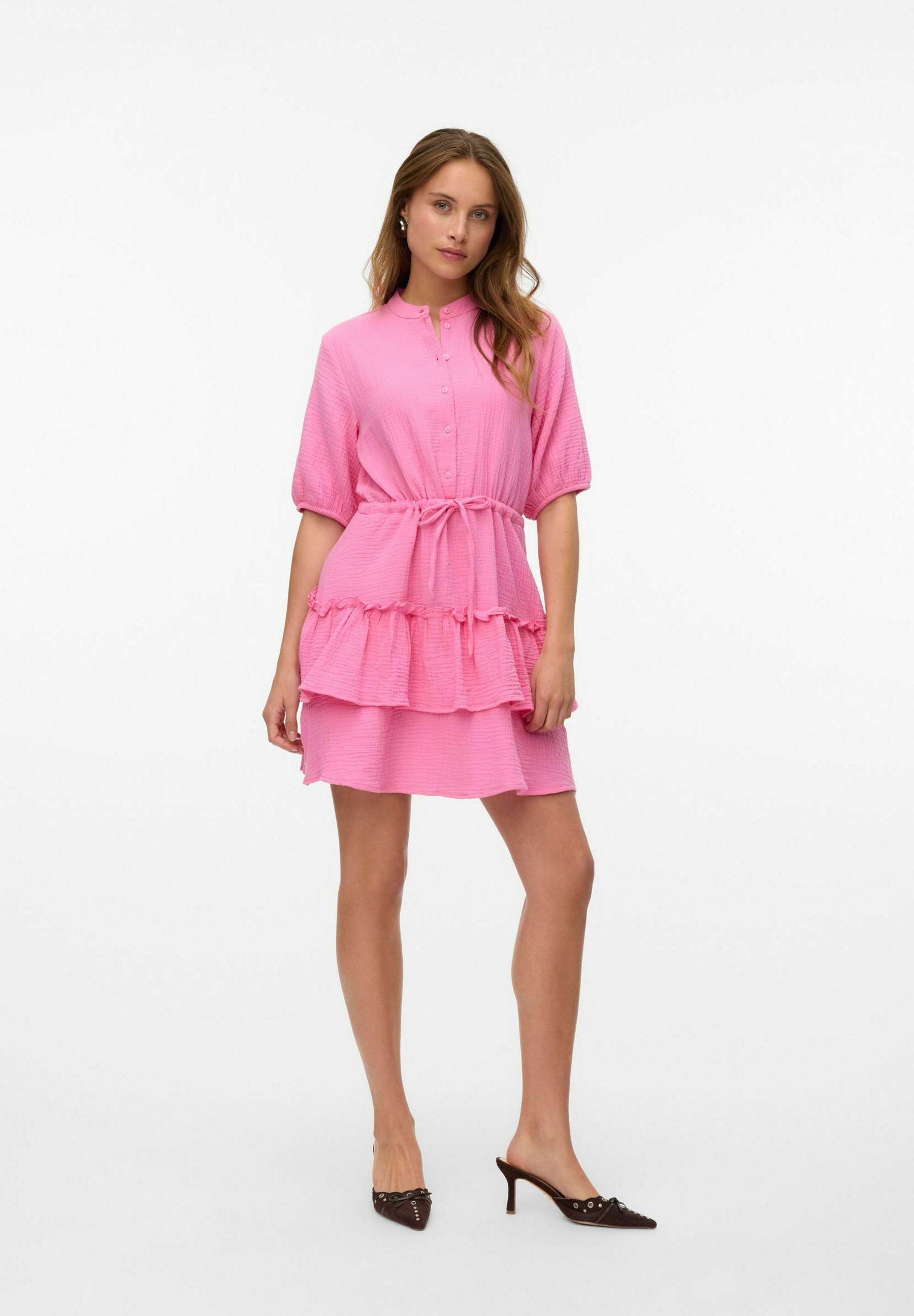 open lace back dress Patou
