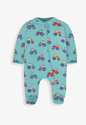JoJo Maman Bébé Naktstērps - green tractor