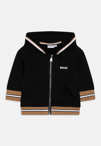 BABY HOODED - Sweat zippé - black