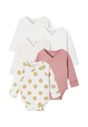 KOLLEKTION 5ER-PACK MIT TUPFEN - Body - rosa