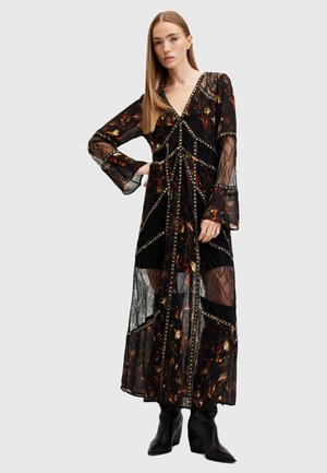 AllSaints BRYN EMB  - Maxi dress - black