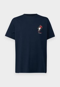 NOVELTY TEE - T-shirt imprimé - dark night navy