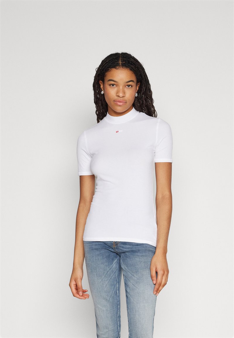 Diesel - MOKKY MICRODIV - Basic T-shirt - white, Enlarge