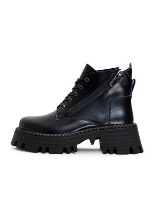 Plateaustiefelette - blue