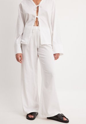 Trousers - off white