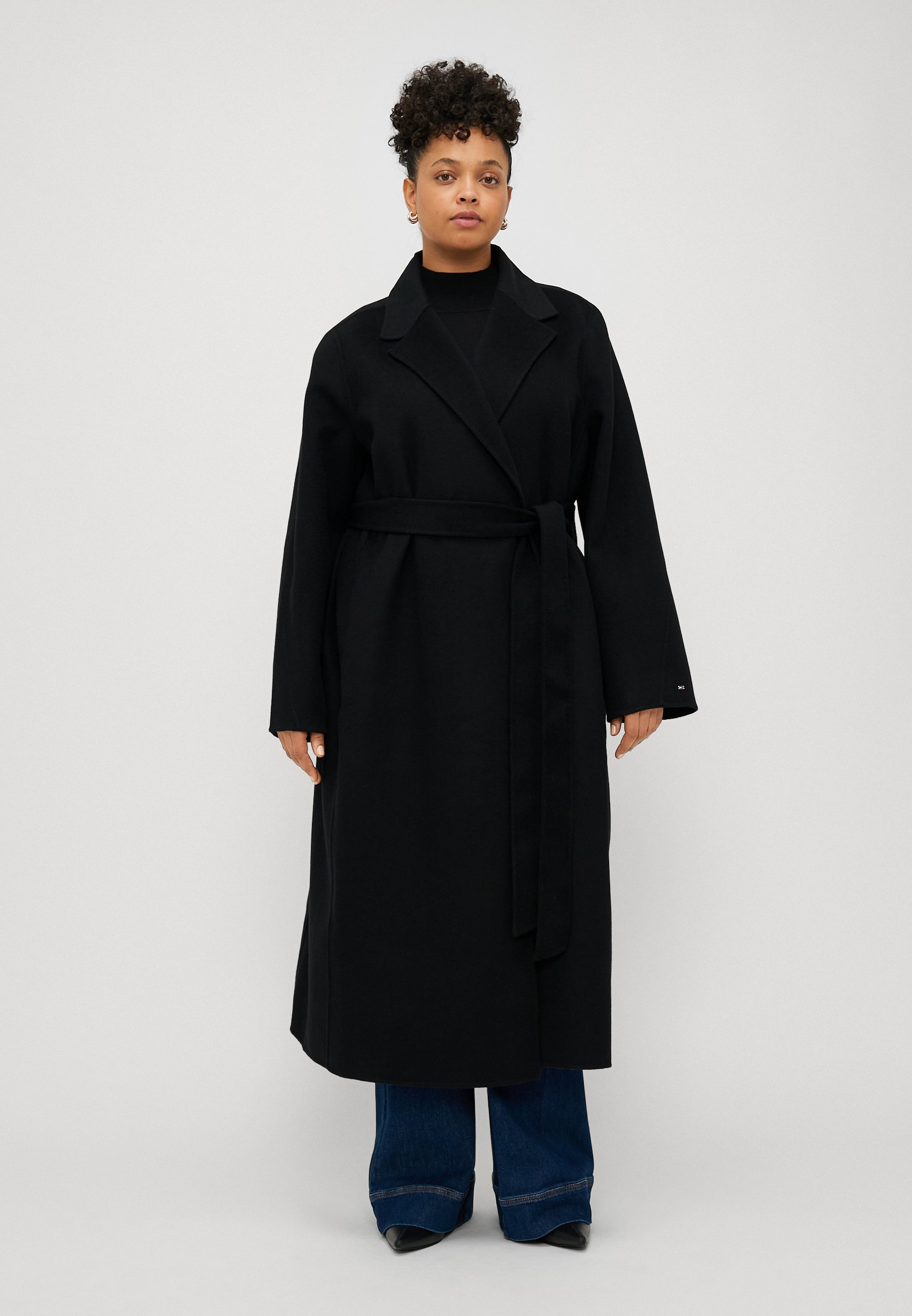 Belted Coat Tommy Hilfiger Oversized Mantel Jacket Selected Femme