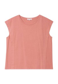 Lyhythihainen, ruusukukkainen t-paita, joka on valmistettu pehmeästä kankaasta. Omistaa pyöreän kaula-aukon ja hienovaraiset sivusaumat rentoa istuvuutta varten.