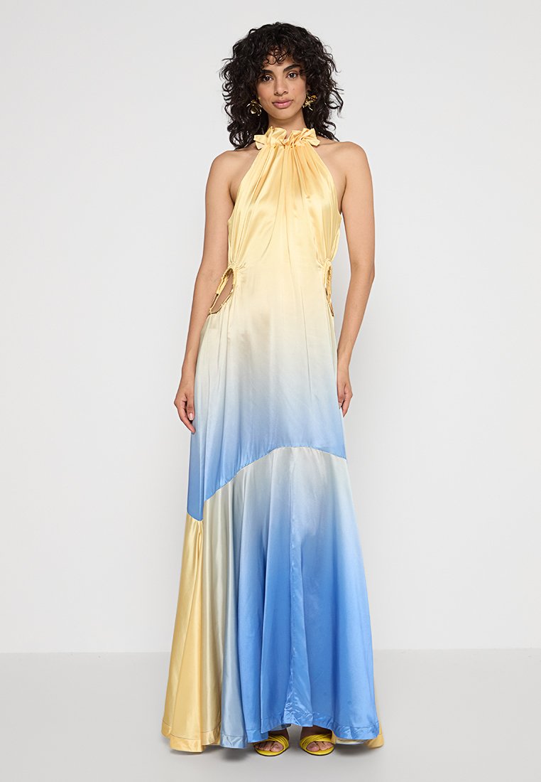 Cult Gaia Cocktailjurk geel