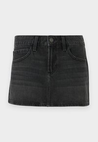MINI - Τζιν φούστα - black denim