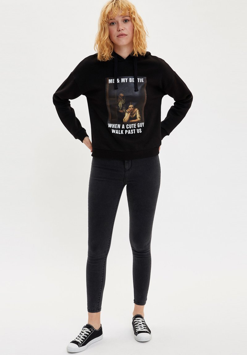 DeFacto Jeans Skinny Fit antraciet