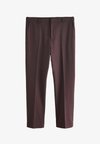 MUSCLE FIT MOTIONFLEX STRETCH - Pantaloni eleganti - burgundy red