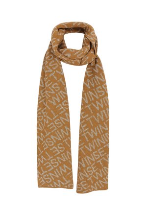 LOGHI JACQUARD  - Sciarpa - bic.land oro