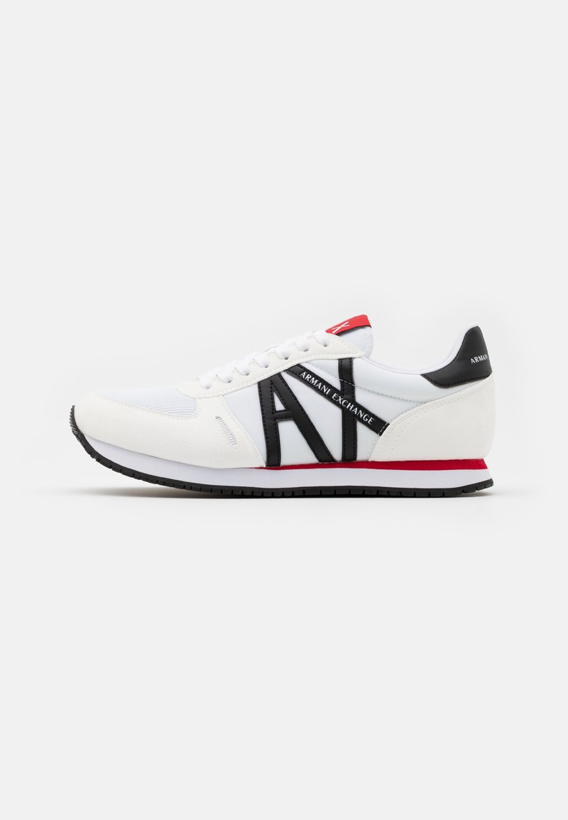 Armani Exchange - Trainers - white/red/blue, Enlarge