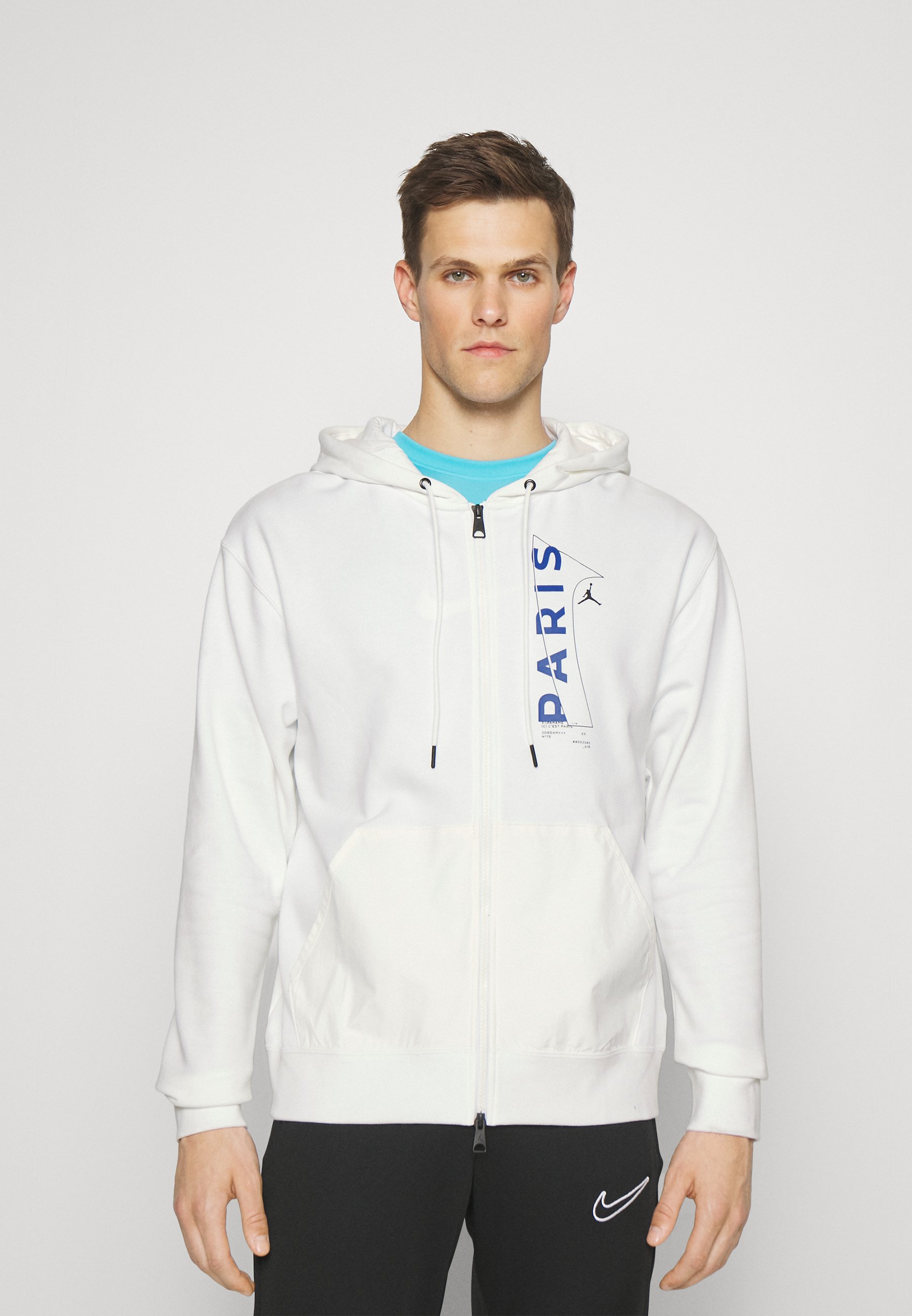 nike psg hoodie white