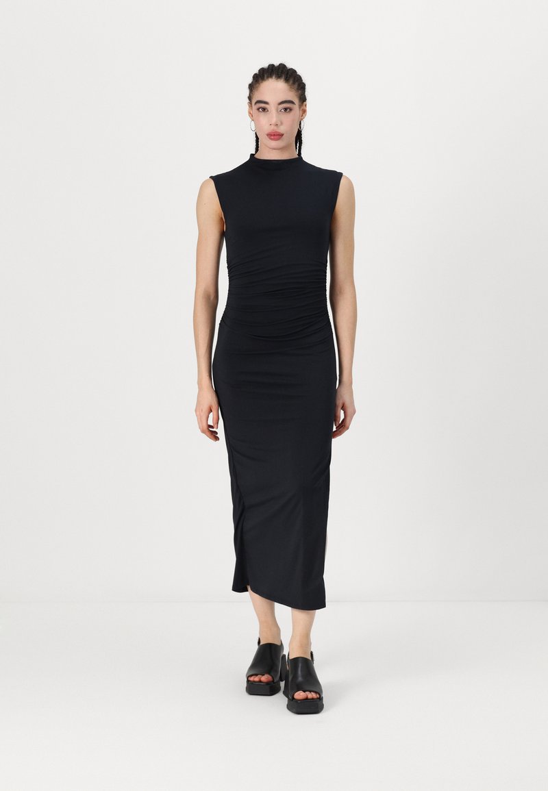 Abercrombie & Fitch PALOMA DRESS - Dzsörzéruha - black beauty