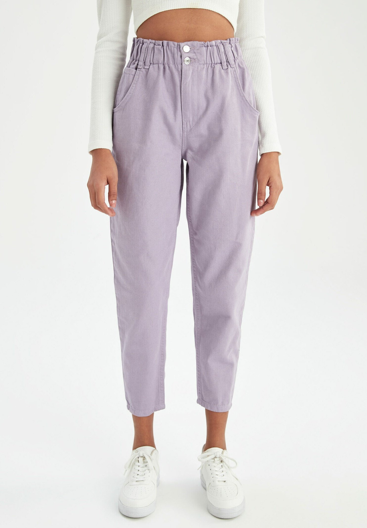 DeFacto SLOUCHY - Pantaloni - purple/lilla - Zalando.it