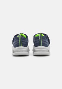 Skechers LIGHTED GORE STRAP  - Baskets basses - navy/lime