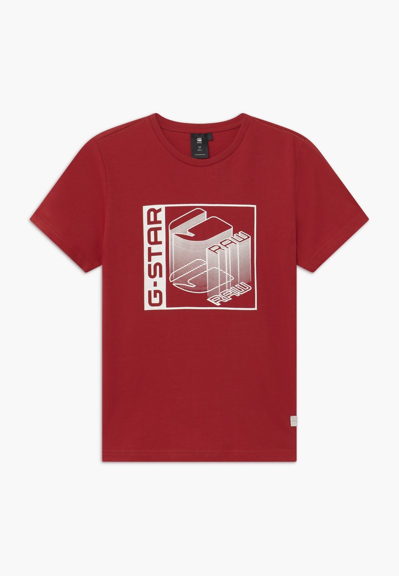 G-Star T-shirt print rood G-Star T-shirt print rood