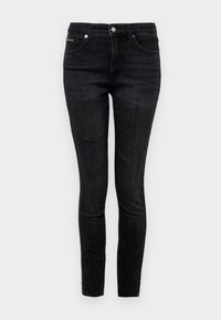 HIGH SUPER SKINNY ANKLE - Vaqueros pitillo - denim black