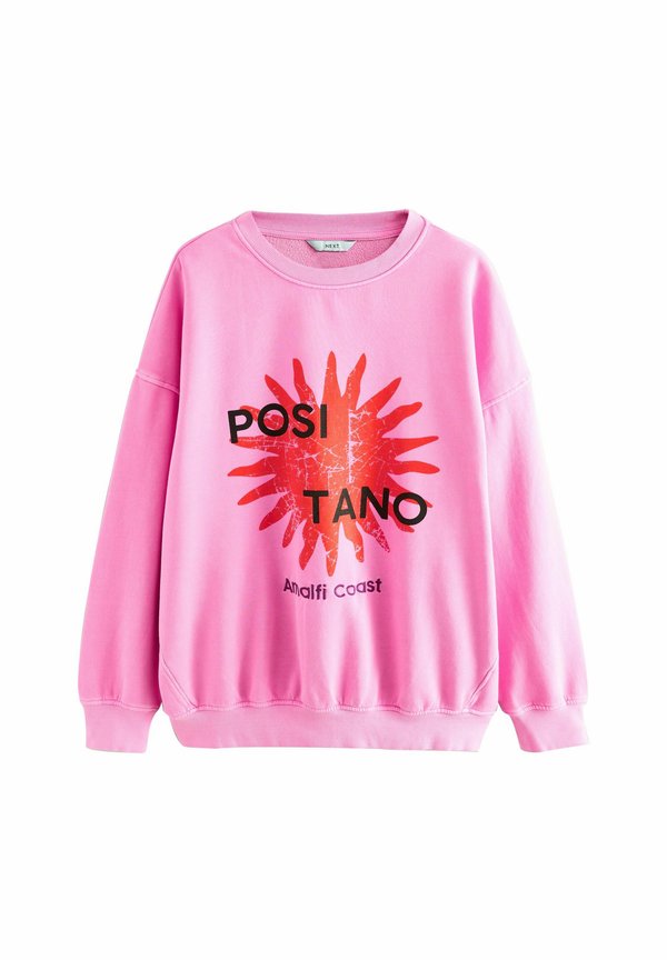 POSITANO CITY GRAPHIC PRINT CREW NECK - Sweatshirt