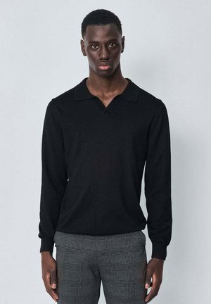 FRILIVIN PULL - T-shirt à manches longues - noir