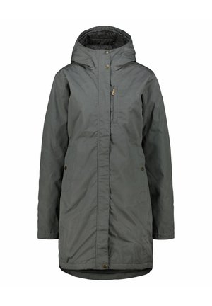 KIRUNA PADDED PARKA W - Parka - mittelgrau