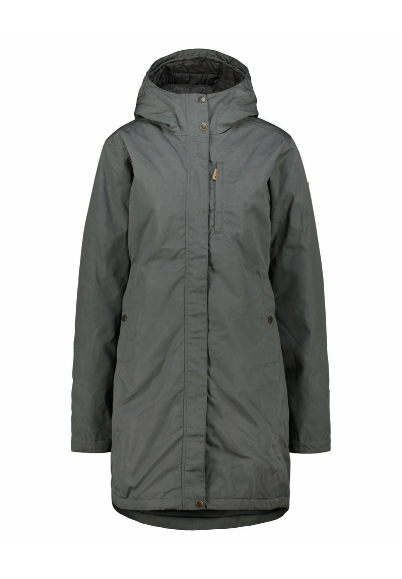 Fjällräven KIRUNA PADDED PARKA W - Parkas - mittelgrau