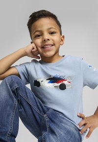 Puma BMW M MOTORSPORT   - Marškinėliai su spaudiniu - blue wash