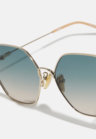 CHLOÉ PANTHOS - Aurinkolasit - gold-coloured/green