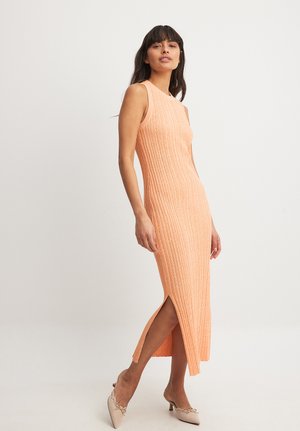 SLEEVELESS MIDI - Jumper dress - orange
