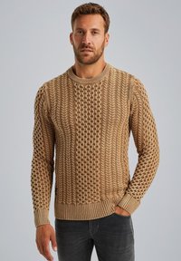 PME Legend PULLOVER - Maglione - buckthorne brown