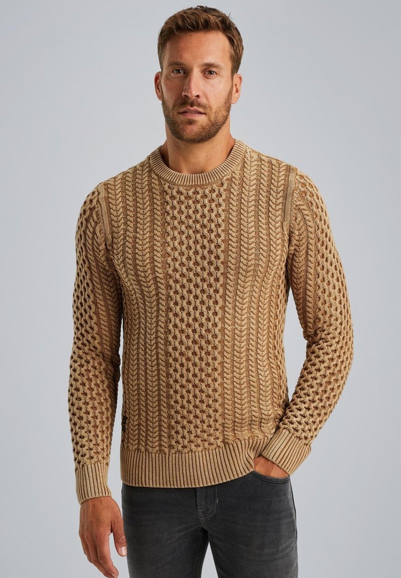 PME Legend PULLOVER - Maglione - buckthorne brown
