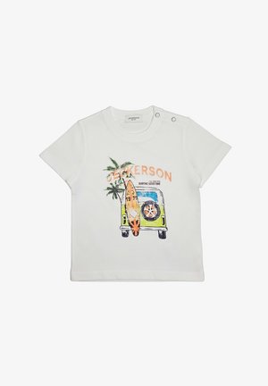 Jeckerson, T-shirt con stampa - bianco