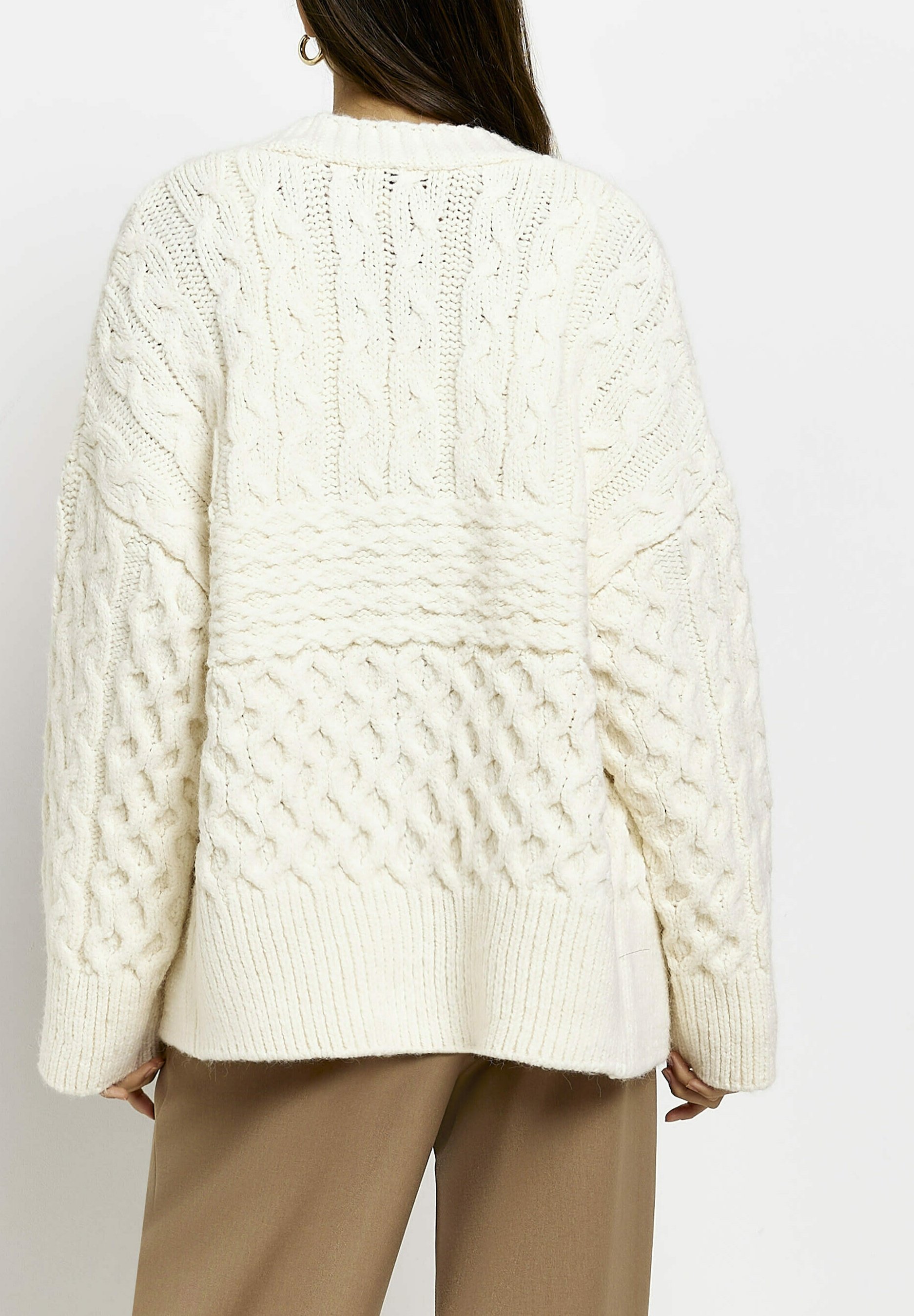 River Island Cardigan - cream/off-white 