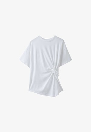 Stradivarius, - T-shirt z nadrukiem