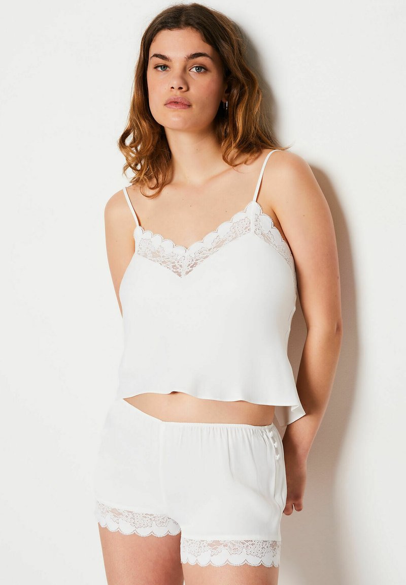 Etam Pyjamabroek wit Etam Pyjamabroek wit