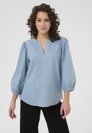 Blouse - windward blue