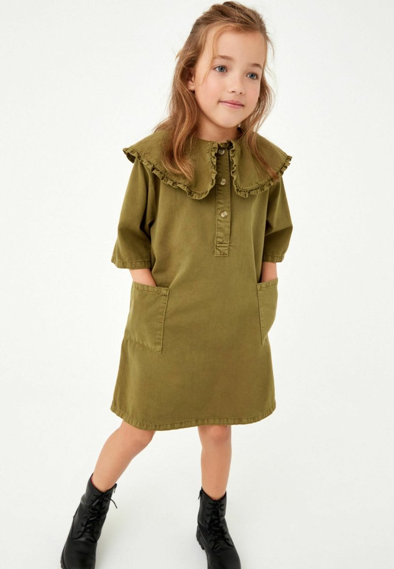 Kinder Freizeitkleider | Next Blusenkleid green/grün - WO92375 Kinder Freizeitkleider | Next Blusenkleid green/grün - WO92375