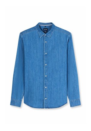 OLYMP, OLYMP CASUAL, REGULAR FIT, FREIZEITHEMD, KENT - Hemd - rauchblau