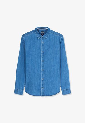 OLYMP, OLYMP CASUAL, REGULAR FIT, FREIZEITHEMD, KENT - Overhemd - rauchblau