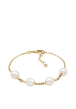 MIT PERLEN VON SWAROVSKI - Bracelet - gold-coloured