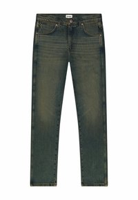 Wrangler FRONTIER - Vaqueros rectos - nebulablack