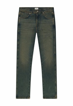Wrangler FRONTIER - Straight leg jeans - nebulablack