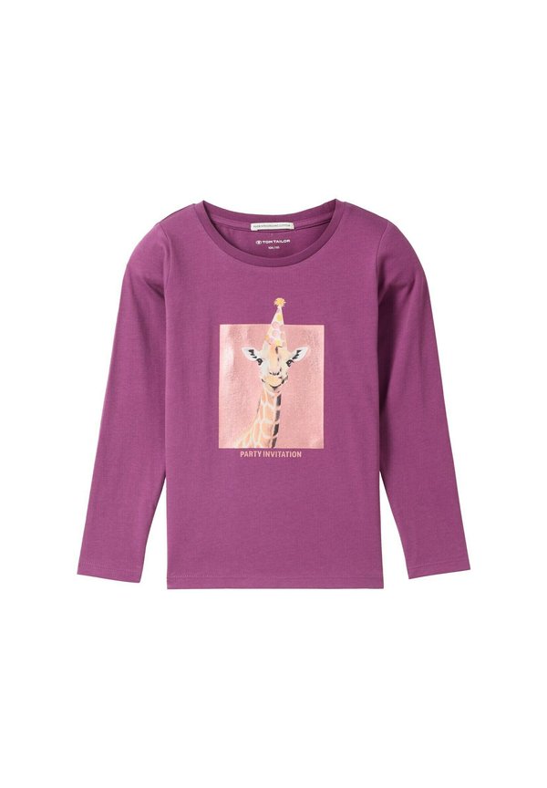 MOTIVPRINT - Langarmshirt - grape purple