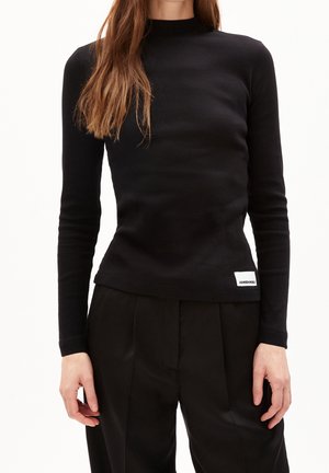 Long sleeved top - black