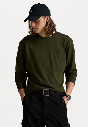 Polo Ralph Lauren CLASSIC FIT JERSEY LONG-SLEEVE T-SHIRT - Langarmshirt - company olive